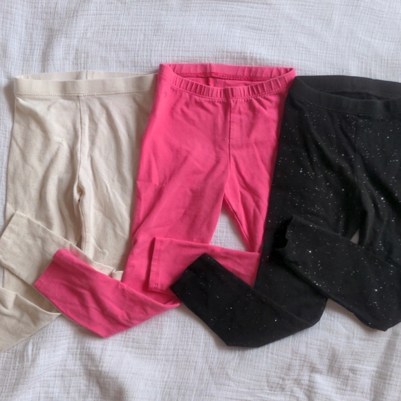 Cat & Jack Other - Sparkly/Pink Cat & Jack Leggings Bundle